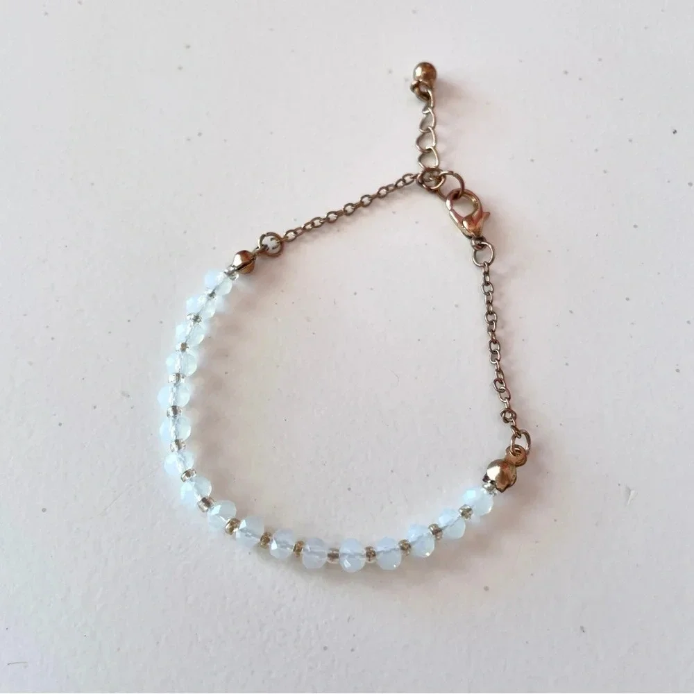 Lauren Conrad Gold Dainty Adjustable Bracelet Set of 3 - Picture 3 of 8